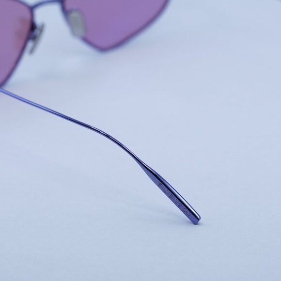 🕶️ New Givenchy GV40059U 84Z Sunglasses - Violet Frame, Purple Lenses - Picture 8 of 11